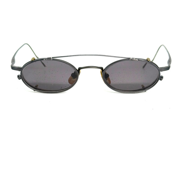 Calvin Klein CK 506 28 Titanium 140 Eyeglasses Frames Full rim clip on H19406 - Picture 1 of 7